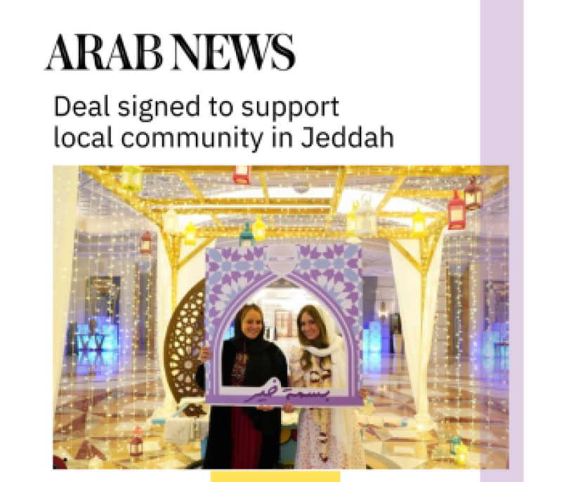 Deal signed to support local community in Jeddah